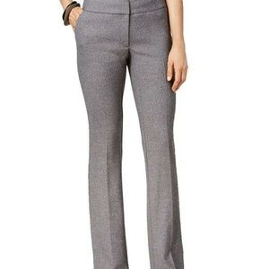 Alfani Trouser Speckle Gray Yarn Dye Boot leg